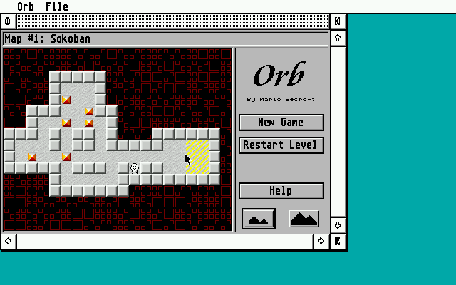 Orb atari screenshot